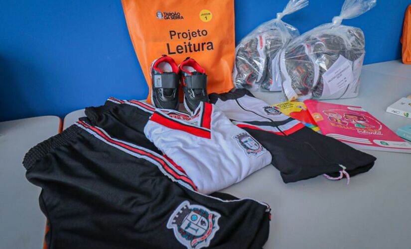 Taboão da Serra inicia entrega dos kits escolares em março 
