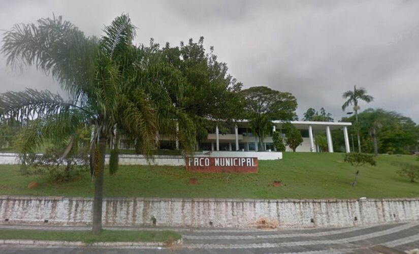 Fachada da prefeitura de Mairinque