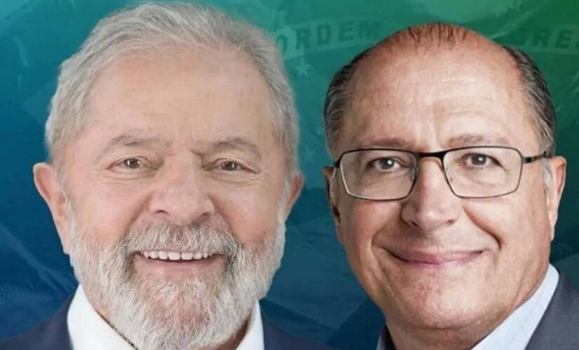 Santinho da chapa entre Lula e Geraldo Alckmin está circulando nas redes do PT, dando como certa a aliança entre os dois