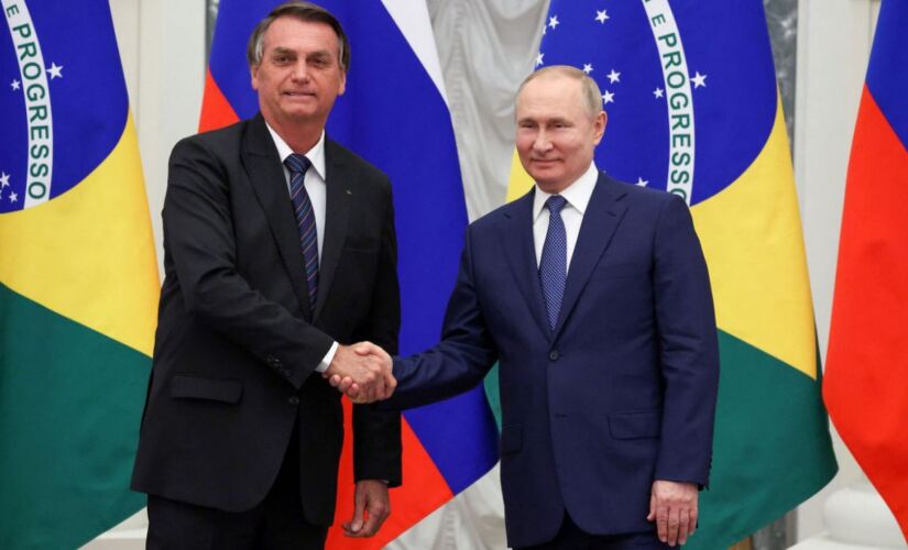  Jair Bolsonaro e Vladimir Putin