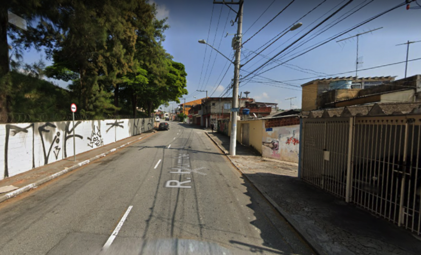 Local do acidente Rua Humberto de Campos, 170, no bairro de Vila Yolanda