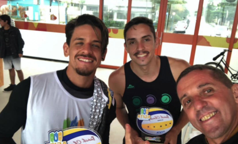 Dupla disputou com equipes de diversas cidades do Estado