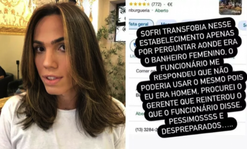 Julie postou na internet um desabafo sobre o caso