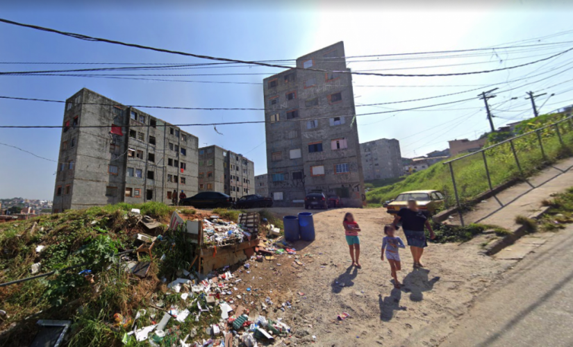 Comunidade do Pequiá, em Carapicuiba, na região metropolitana de São Paulo 