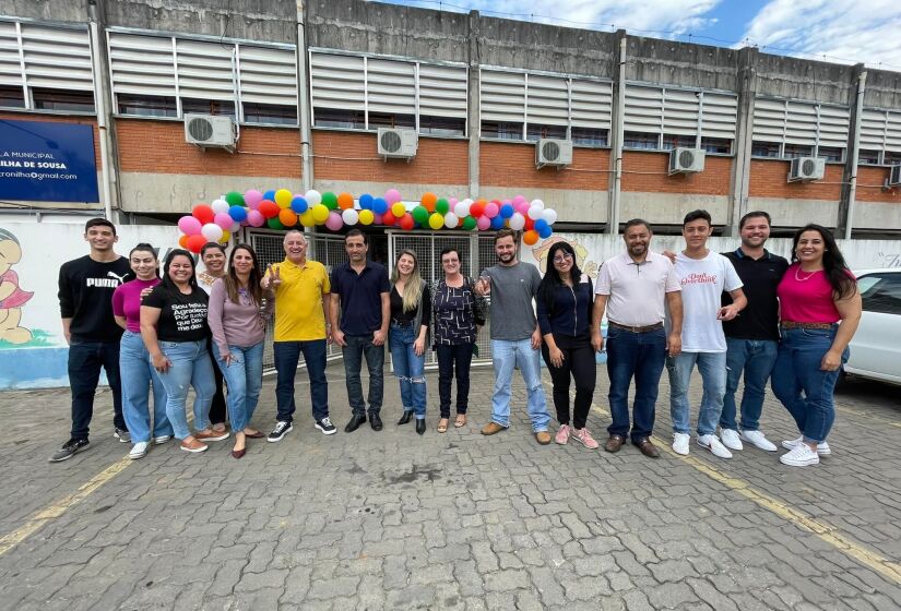  Cerimônia de lançamento do Projeto "Escola Interativa' na Escola Petronilha de Souza. 