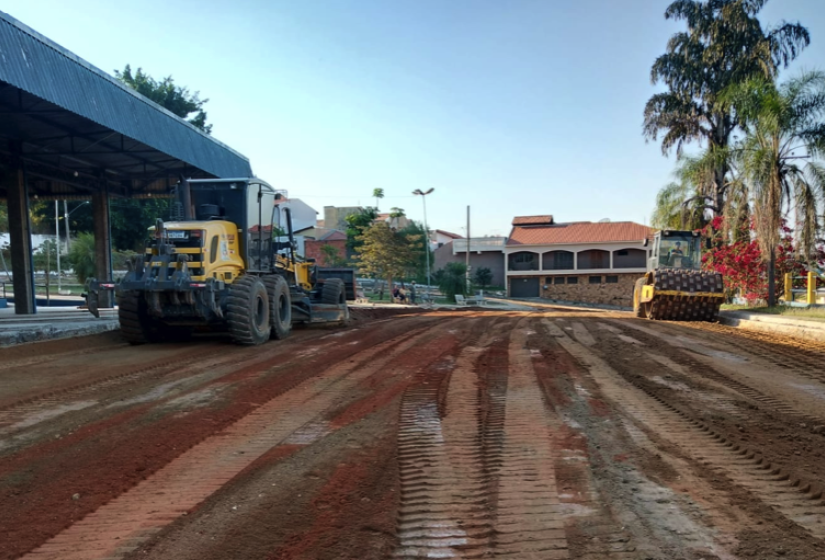 Obra de reforma da rodoviária de Porto Feliz. Fotos: Divulgação/PMPF