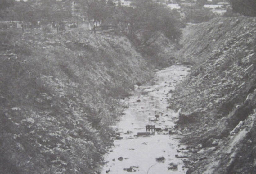 Parte não urbanizada do atual Parque do Povo, em 1913 - Foto: Reprodução/Acervo Histórico