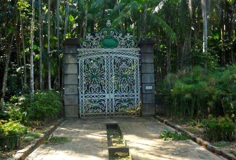 Portão histórico do Jardim Botânico - Foto: Divulgação