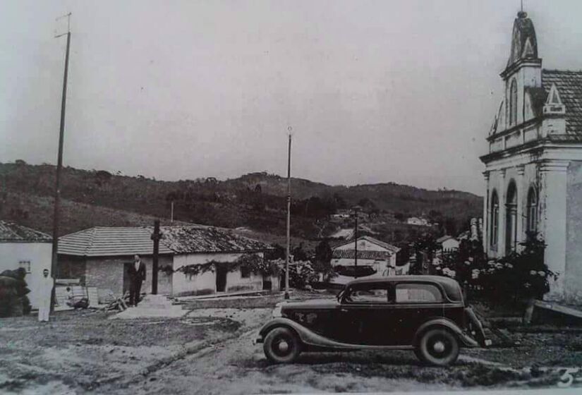 Parelheiros no final da década de 1930 e início da década de1940 - Foto: Reprodução/Facebook