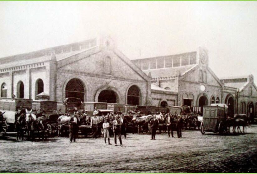 Antigo Matadouro Municipal, que ficou na Vila Clementino de 1887 até 1927  - Foto: Reprodução