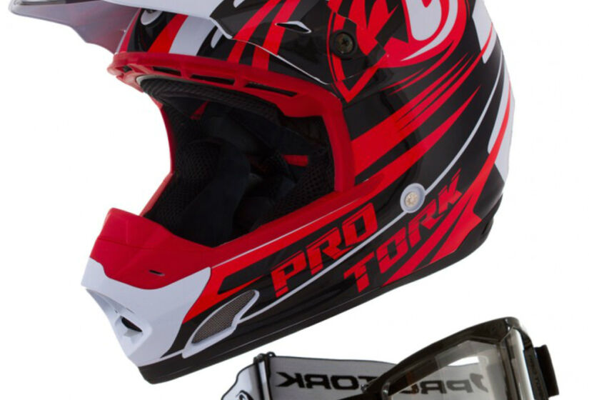 Capacete enduro