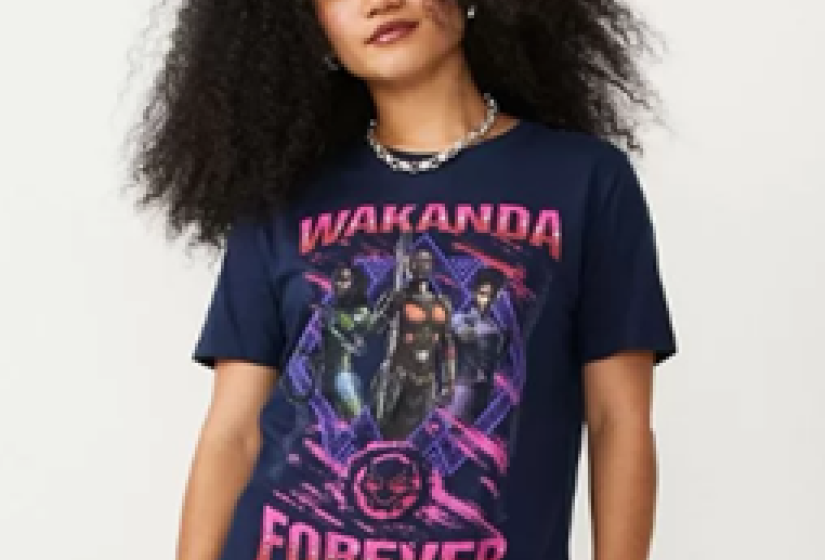 Blusa Alongada Feminina Wakanda Foverer: Renner - R$ 69,90