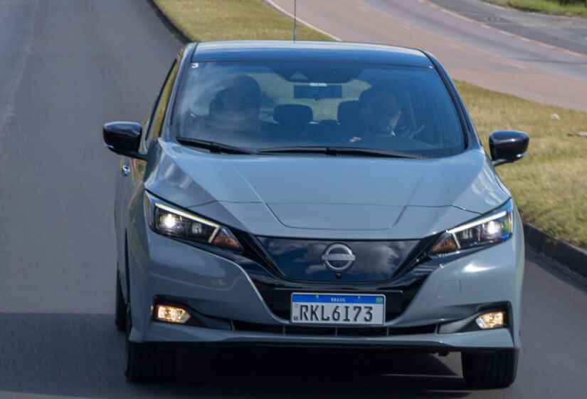 O Leaf tem 147 cavalos de potência, 32,6 kgfm de torque instantâneo e autonomia de 272 quilômetros  - Fotos: Marco Antônio Teixeira/Nissan 