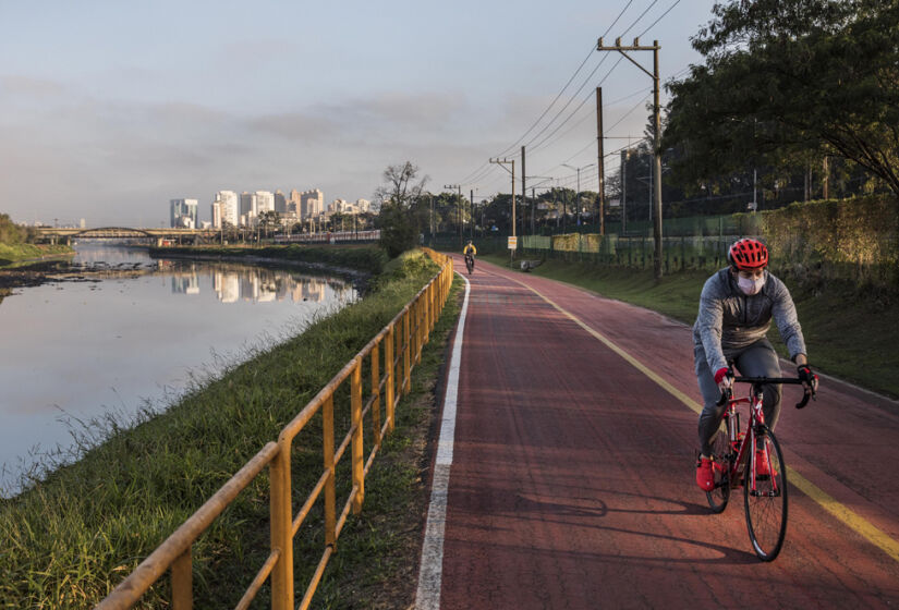 Ciclovia Rio Pinheiros - Foto: Eduardo Knapp/Folhapress