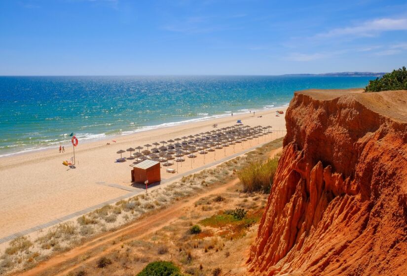 12. Praia da Falésia - Olhos de Água, Portugal

