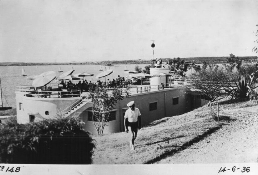 Represa de Guarapiranga em 1936 - Foto: Reprodução