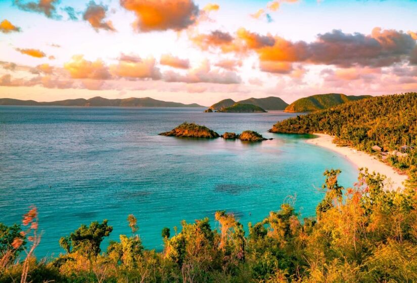 3. Trunk Bay Beach - Virgin Islands National Park, St. John

