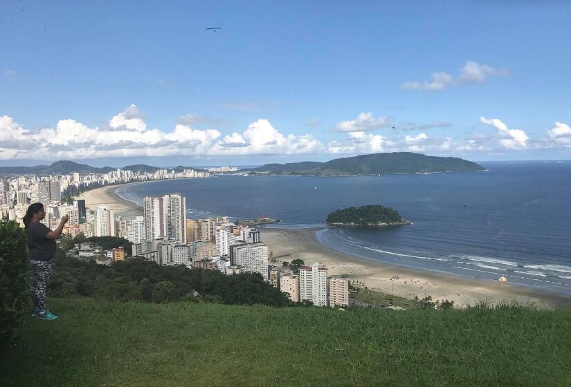 Morro da Asa Delta, São Vicente (Divulgação)