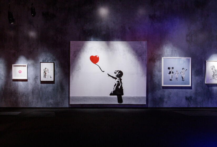 "The Art of Banksy: "Without Limits" - Foto: Divulgação