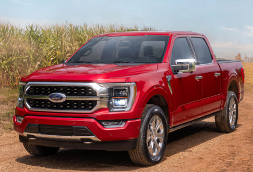 Picape Ford F-150 Platinum - Foto: Divulgação