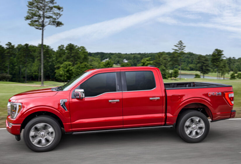 Picape Ford F-150 Platinum - Foto: Divulgação