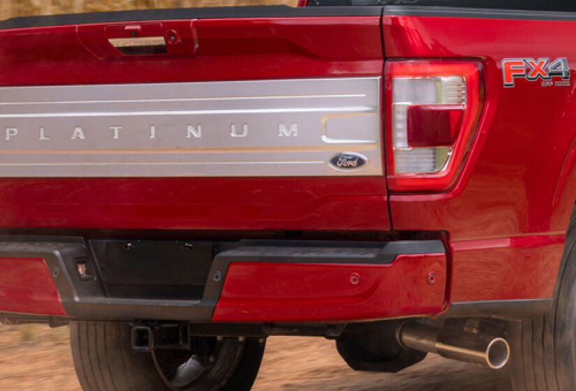 Picape Ford F-150 Platinum - Foto: Divulgação