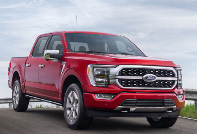 Picape Ford F-150 Platinum - Foto: Divulgação