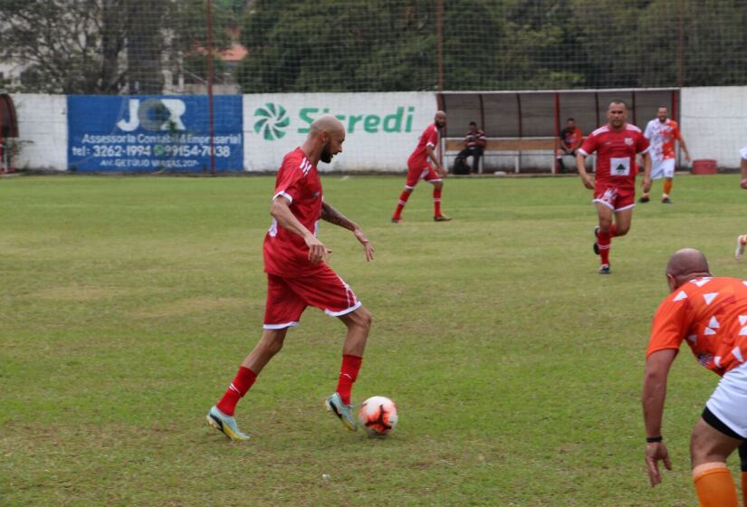 Na manhã deste domingo (28) aconteceu a terceira rodada da Taça João Rubini de Futebol Veterano  Categoria Quarentão/ Divulgação PMPF