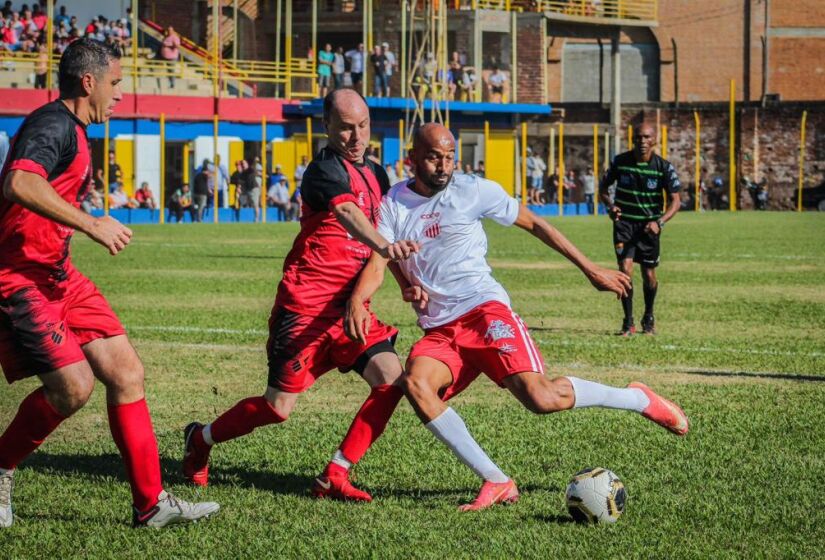 Atacante Nunes, que fez história no Santo André e conta com passagens por Bragantino, Sport Recife e Vasco da Gama, atua pelo EC União/ Divulgação