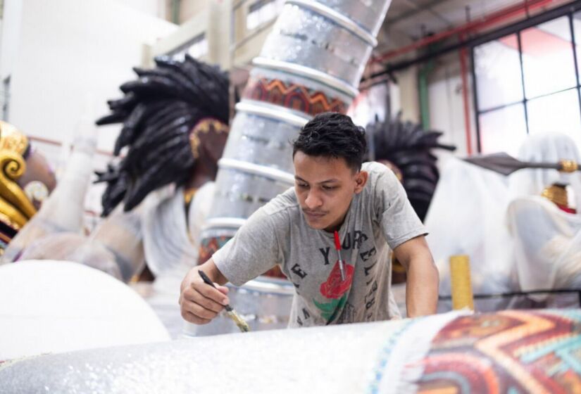 A Independente Tricolor ficou em 7&ordm; lugar no Grupo Especial do Carnaval de São Paulo no ano passado; escola prepara Carnaval exaltando liberdade e força para 2024