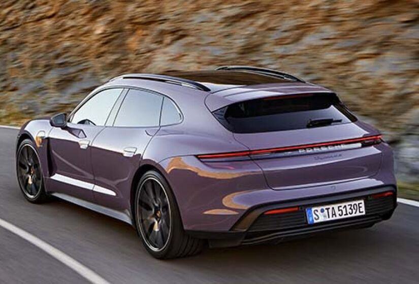 Porsche Taycan Sport Turismo - Foto: Divulgação