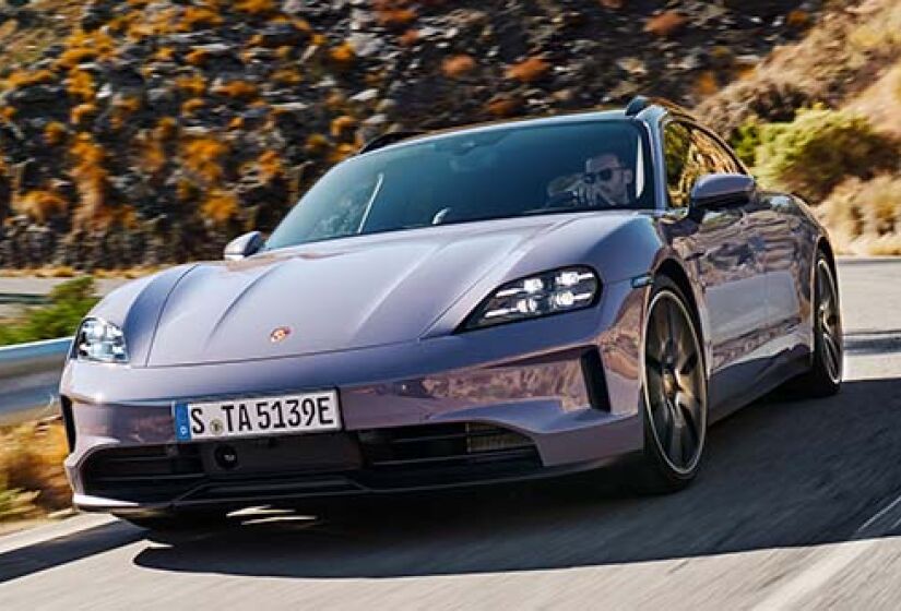 Porsche Taycan Sport Turismo - Foto: Divulgação