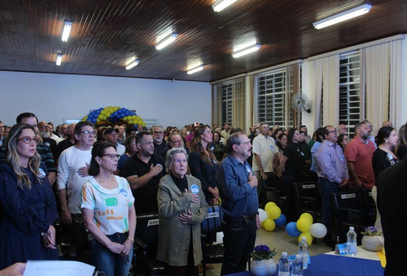 Diversos moradores de Porto Feliz lotaram o auditório da Canacap em Porto Feliz. Fotos: Divulgação 