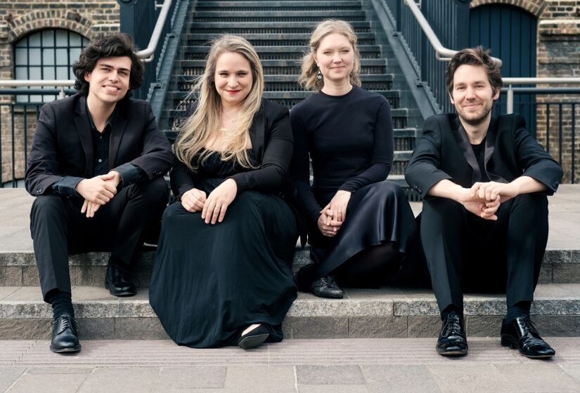 Os ingleses do Quarteto Piatti se apresentam no dia 12 de julho
Reprodução/Instagram