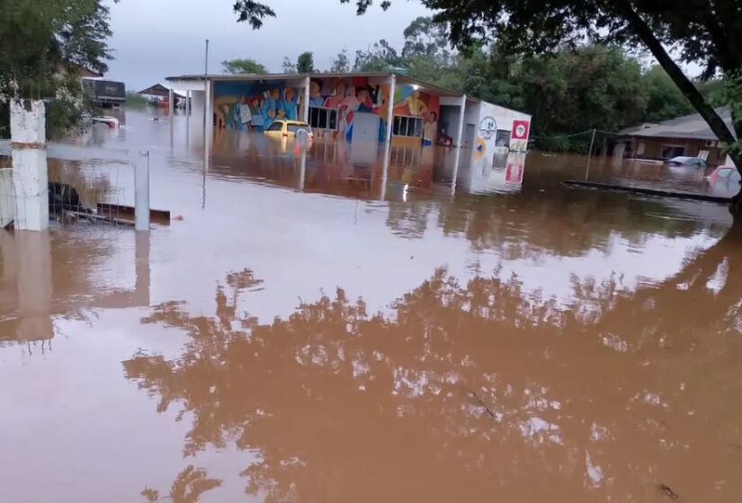 1- região sul sofre com enchentes/Divulgação/MST-RS