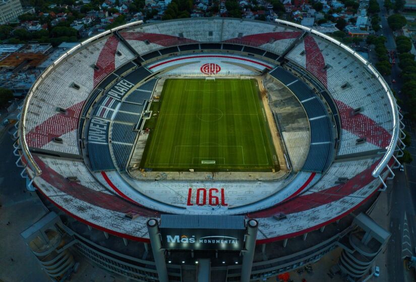 1- Estádio Más Monumental - Capacidade: Capacidade: 83.196 (Foto: Divulgação/River Plate)