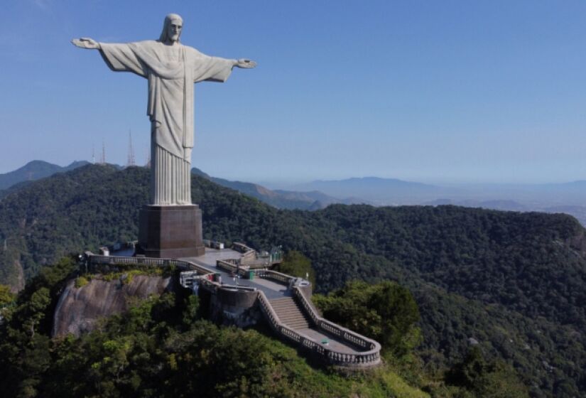 Cristo Redentor, no Rio de Janeiro/Alexandre Brum/Enquadrar/Folhapress