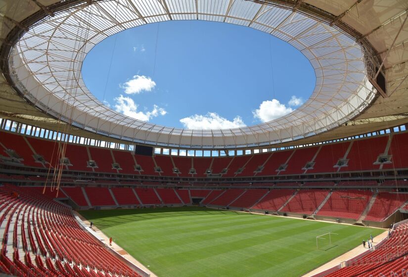 4 - Arena BRB (Estádio Nacional de Brasília Mané Garrincha) - Capacidade: 72.788 (Foto: Marcello Casal Jr./Agência Brasil