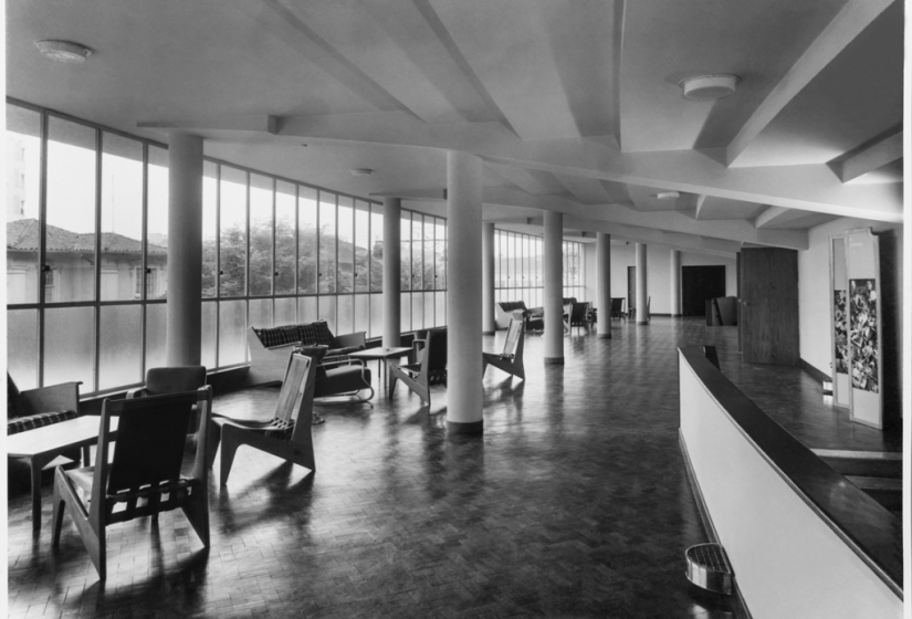 Interior do Cultura Artística, por volta de 1950/Divulgação 