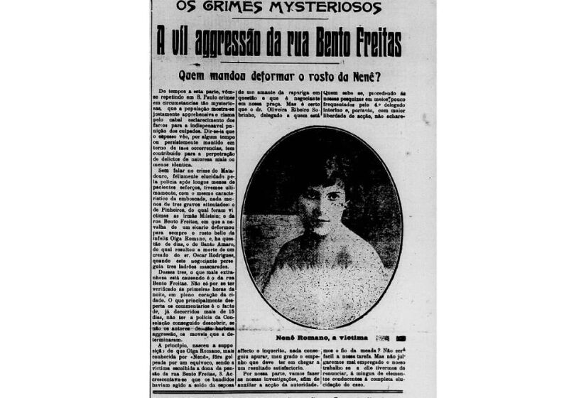 Nenê foi atacada por três homens desconhecidos. Na ocasião, um deles, armado com uma navalha, saltou em sua direção. O golpe, destinado a desfigurar seu rosto, acabou atingindo seu pescoço.