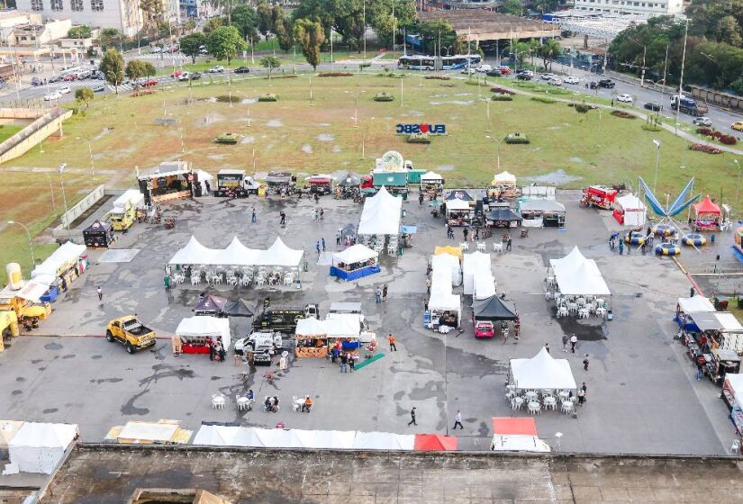 Esplanada do Paço Municipal recebe eventos e festivais durante todo o ano
Foto: Gabriel Inamine/PMSBC