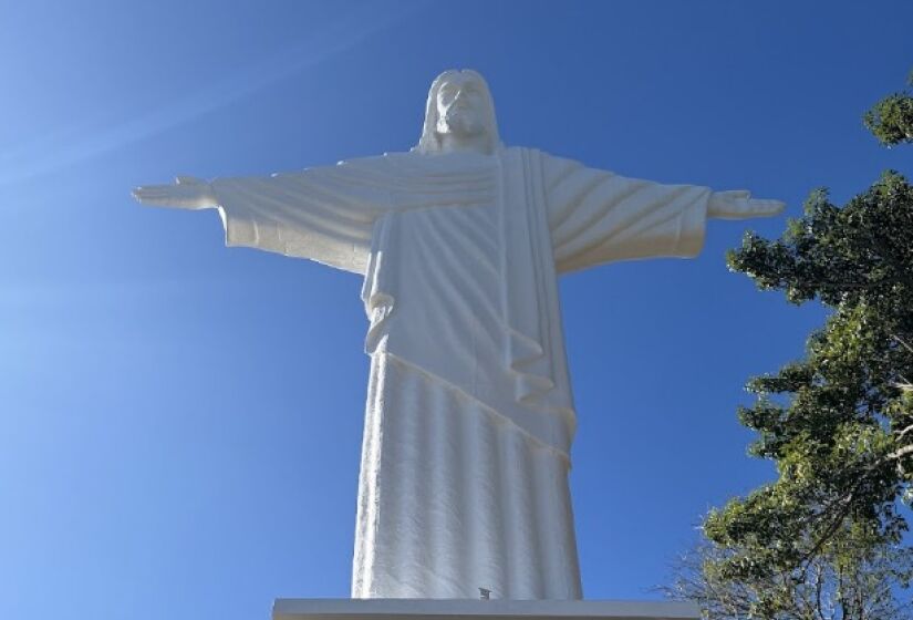 Cristo Redentor de Serra Negra (Foto: Bethy/Google Reviews)