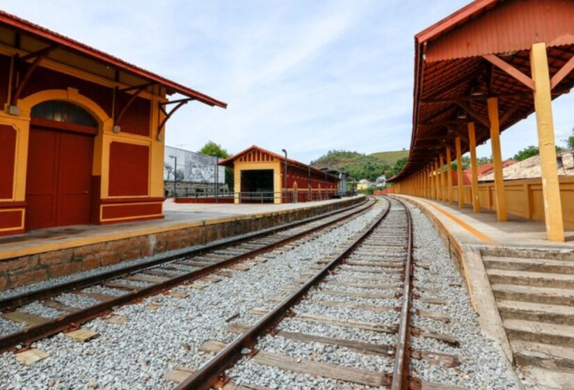 Estação Ferroviária de Guararema. / Foto: Divulgação/Freepik