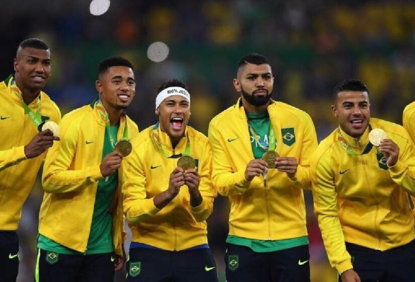 Brasil conquistou o ouro inédito no masculino, em 2016
/Divulgação