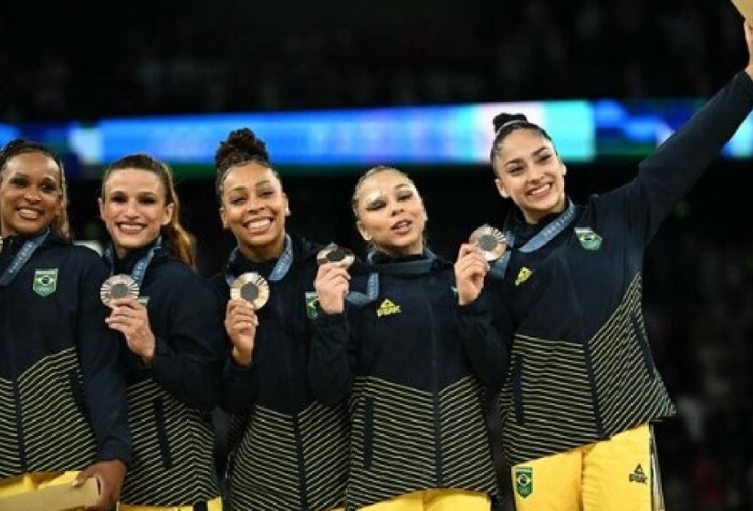 Ginástica brasileira atingiu sua melhor marca na edição de Paris 2024
/Reprodução