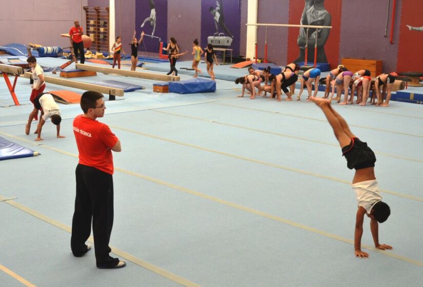 Ginástica Artística no Centro Olímpico de Treinamento e Pesquisa (COTP). / Foto: Divulgação/Prefeitura de São Paulo