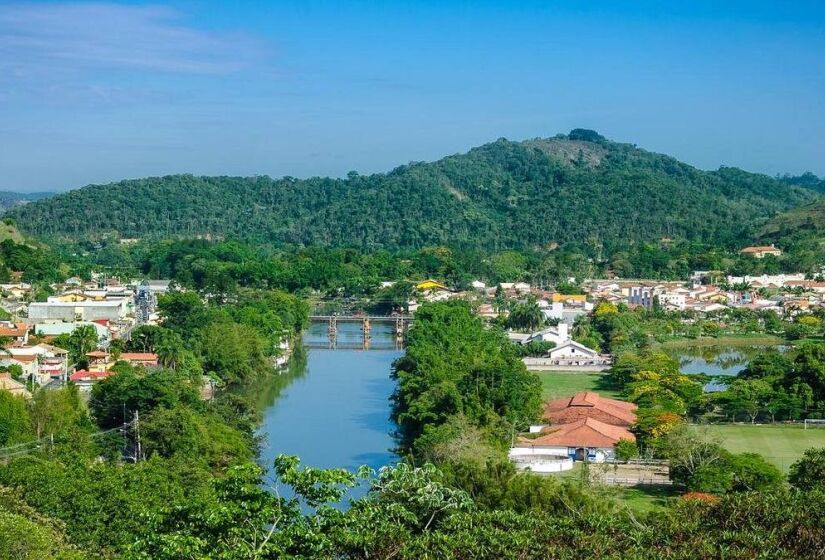 Cidade de Guararema visto de cima. / Foto: Divulgação/Tripadvisor