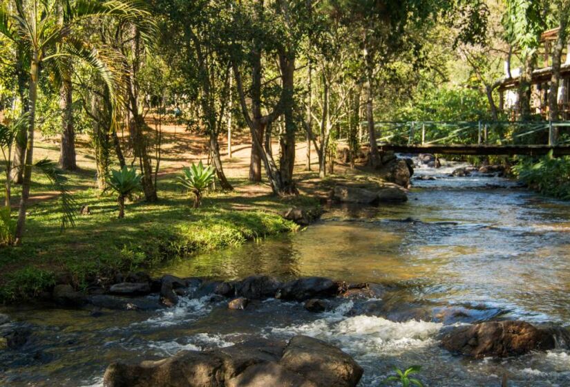 A Cachoeira Escondida está localizada na cidade de Joanópolis e está aberta a visitação desde que os proprietários sejam avisados. / Foto: Assessoria de Imprensa Prefeitura de Joanópolis