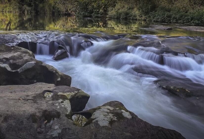 Salto de Biguá, em Miracatu. / Foto: Sidnei Mariano