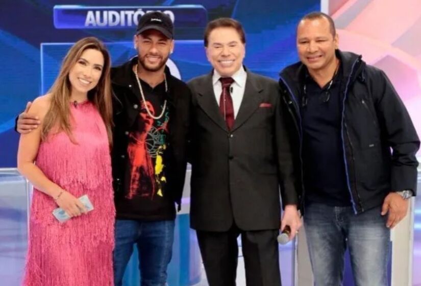 Em 2019, durante edição do 'Jogo das Três Pistas' com o jogador Neymar Júnior e com o empresário Neymar Pai, Silvio revelou seu time do coração: o Fluminense. Além do Tricolor Carioca, Senor Abravanel também foi protagonista em uma história corintiana - (Reprodução/Instagram)